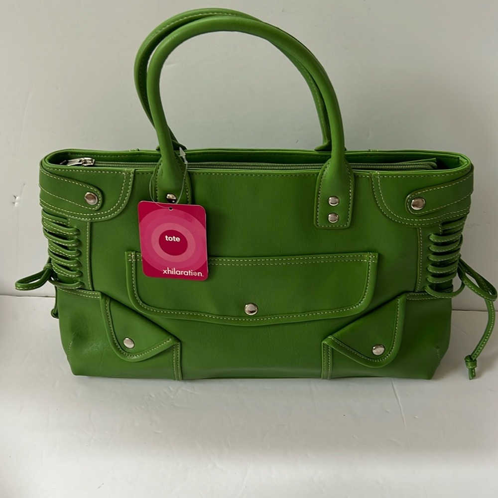 New Xhilaration Green Bag